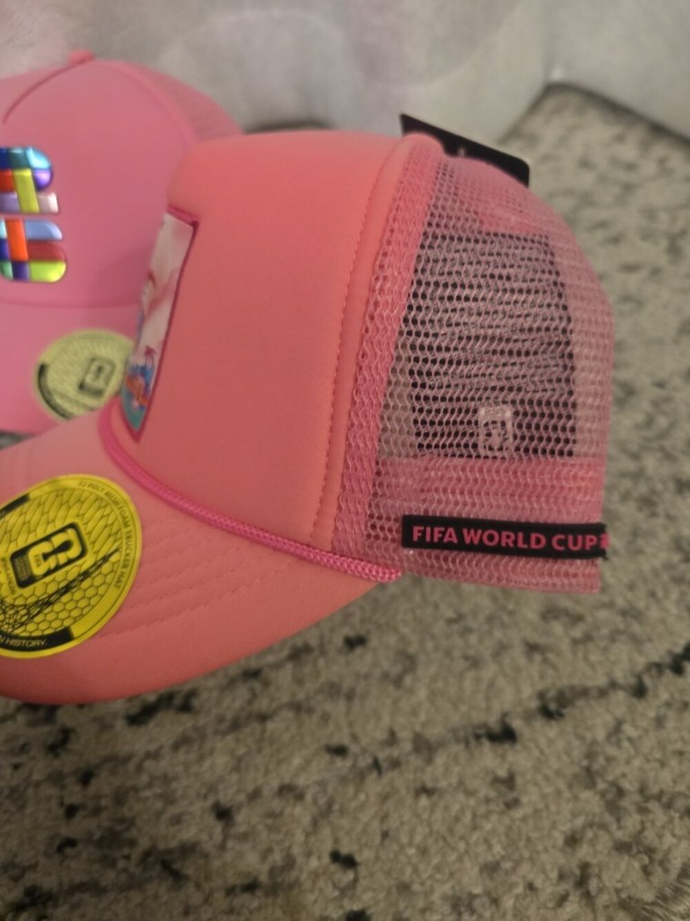 Lot 6 New Fifa World Cup Foam Trucker Cap Hat Officially Licensed NEW Mexico USA - Picture 11 of 16